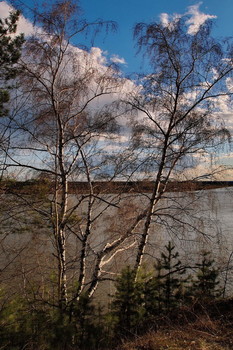 Spring evening. / ***