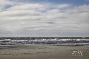 Horizont / Am Strand an der Nordsee