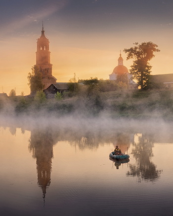 On the morning dawn