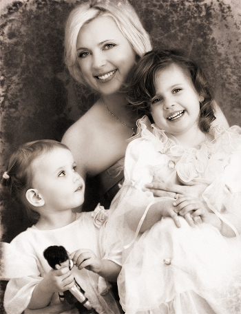 Family trio.