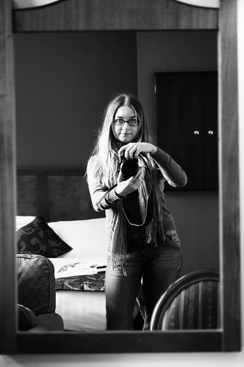 in the mirror