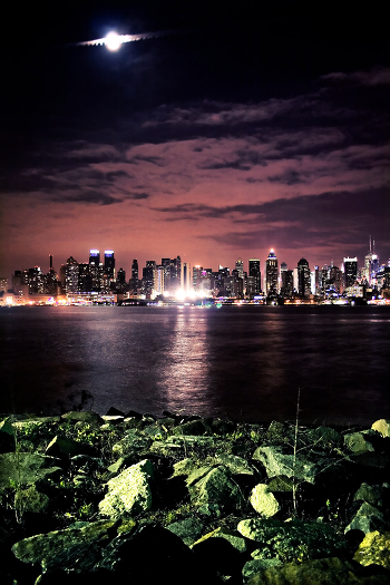 Downtown NYC from New Jersey