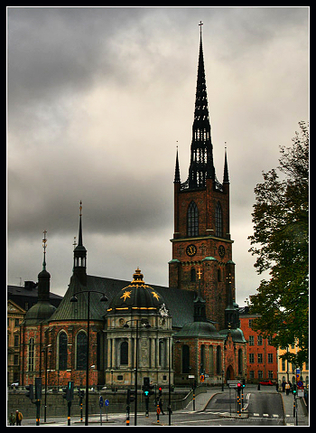 Kirche Riddarholmen. Stockholm.