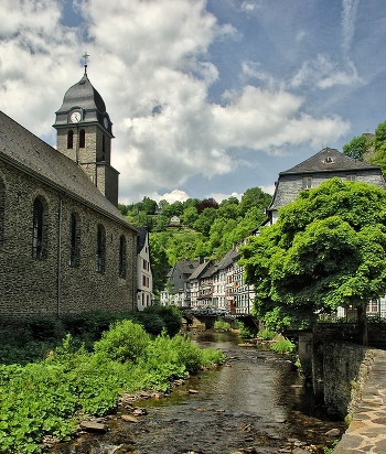 June in Monschau.