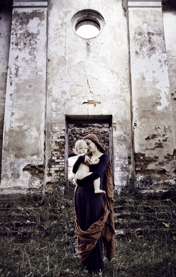In the ruins