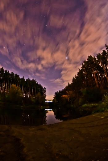 About the stars and clouds