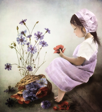 Das kleine Blumenmädchen