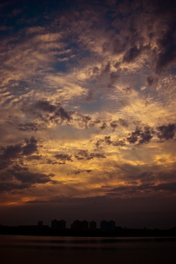 Evening sky