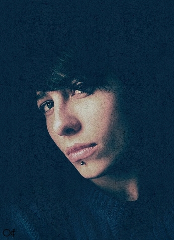 blue