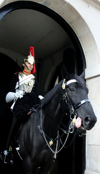 at the barracks in London.