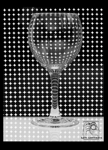 b / w glass