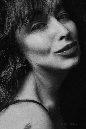 Spontaneous portrait. Remote studio A.Krivitskogo.