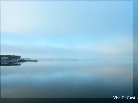 Minsk Sea. Autumn.