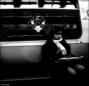 About the mood of the Minsk metro ..
