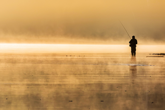 At dawn
