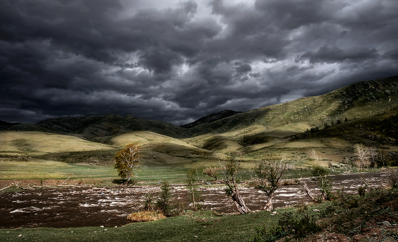before the rain ...