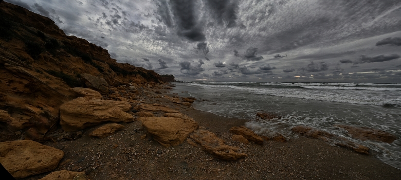 Deserted beach
