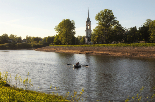 On the river
