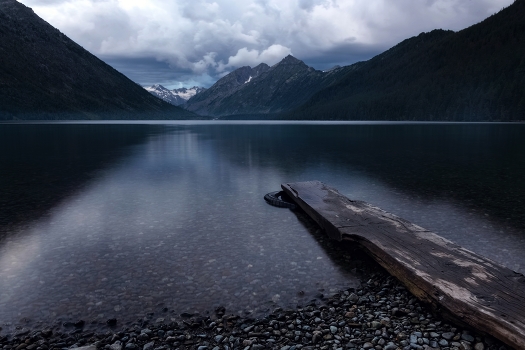 Evening on the lake