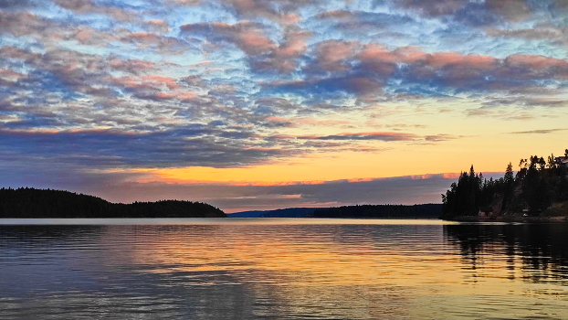 Evening on Ladoga