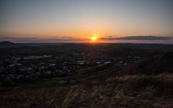 May sunset