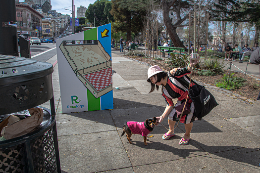 Lady with the dog ...