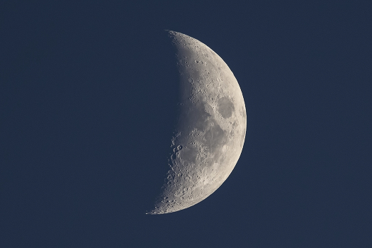 Yesterday the moon