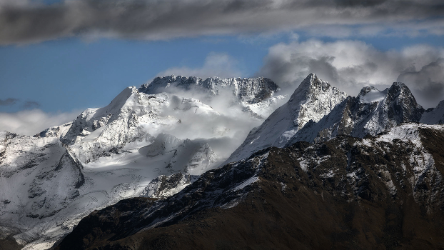 Mountains.