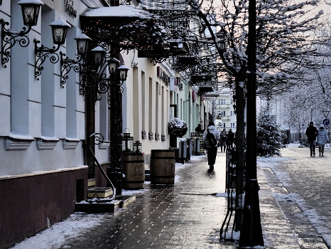 Тихая и уютная улица Гродно