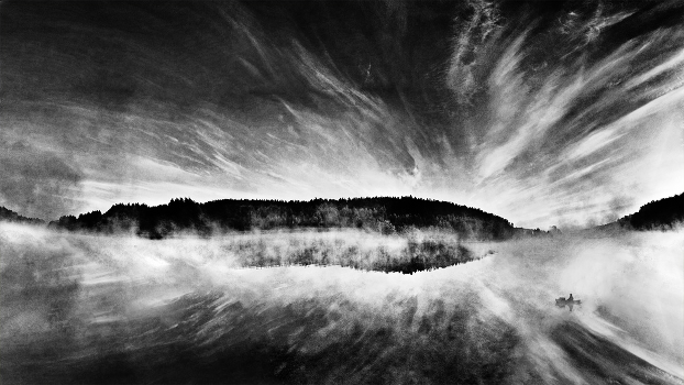 misty dawn