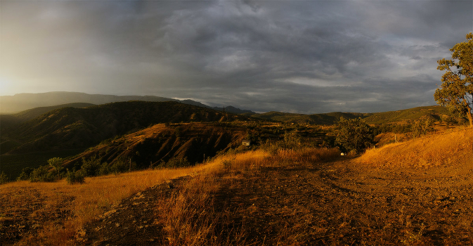 ... Sunset on the way .....