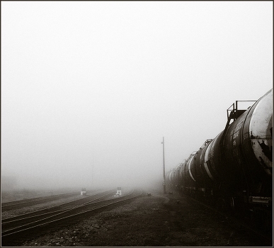 .. And the train went on his ...