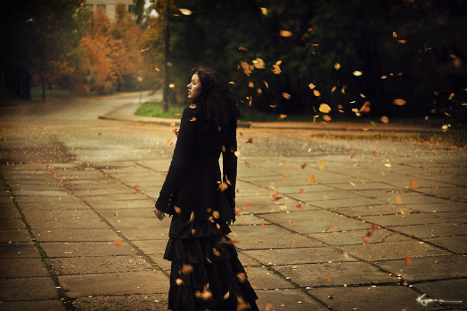 autumn wind ...