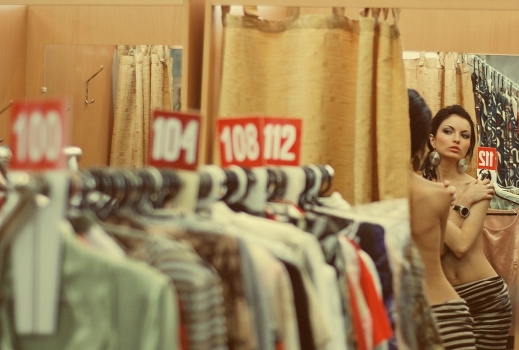 Once in a department store