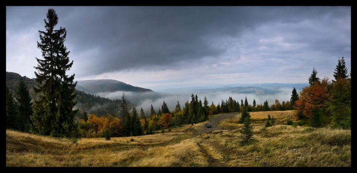 Autumn Above the Clouds II