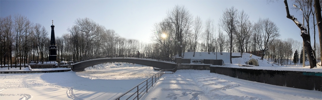 Smolensk and its surroundings 25 .. Lopatinsky garden ..