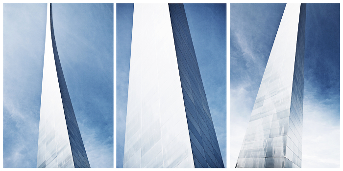 The Gateway Arch a.k.a. 'The Gateway to the West'.