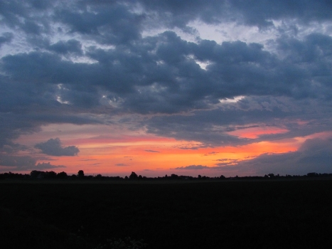 sunset.