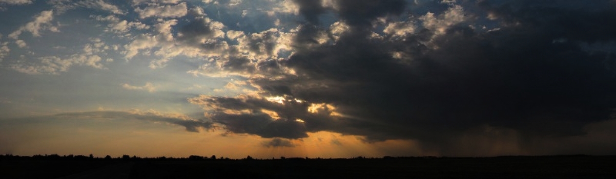 almost sunset)