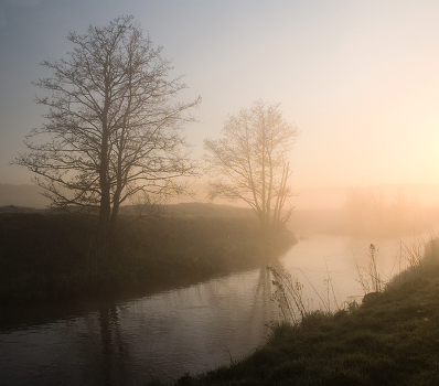 Here, soft colors and sounds blurred ...