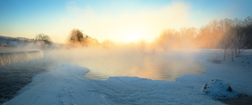 Winter, frosts are triumphant!