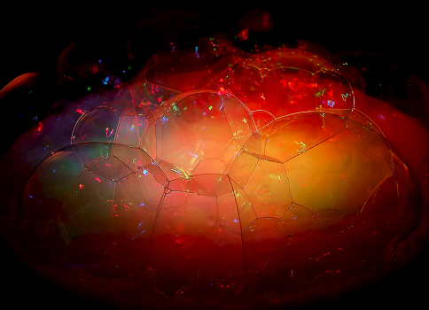 Children's games - Bubbles - Colored popuri ... "