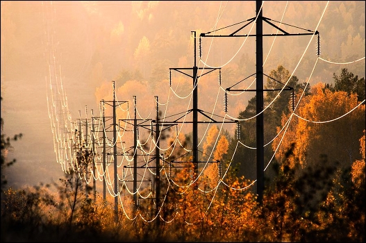 High-voltage line