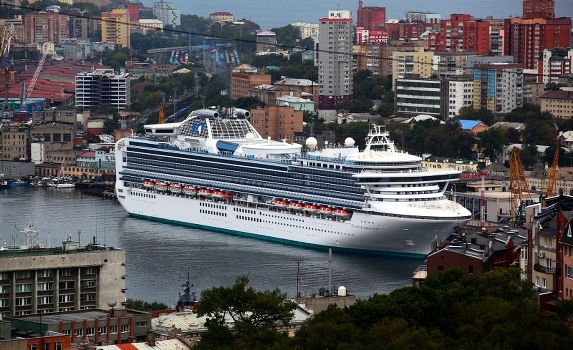 Sapphire Princess ... guest Vladivostok ...