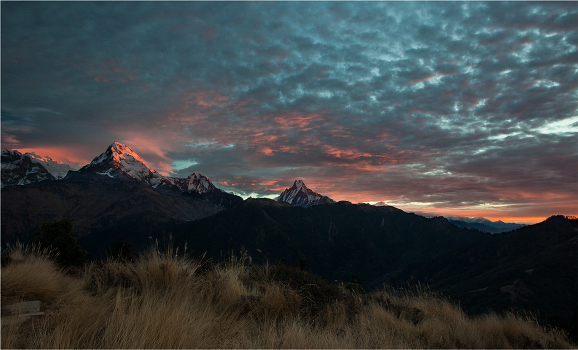 morning in the mountains