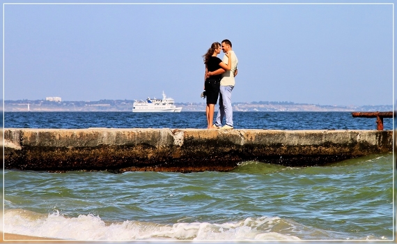 Two on the pier