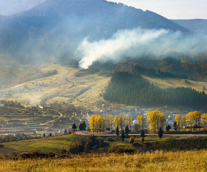 Smoke over Volovtsom