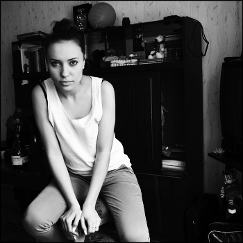 the girl