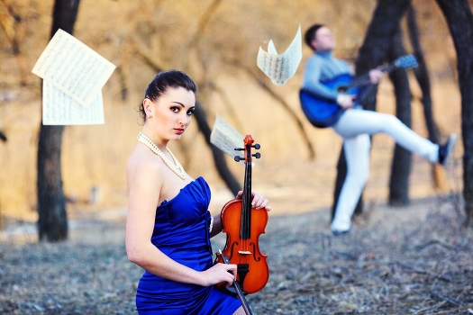 Sheet music of my soul ..