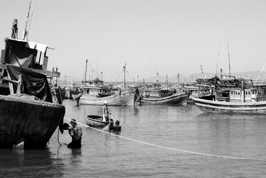 in port